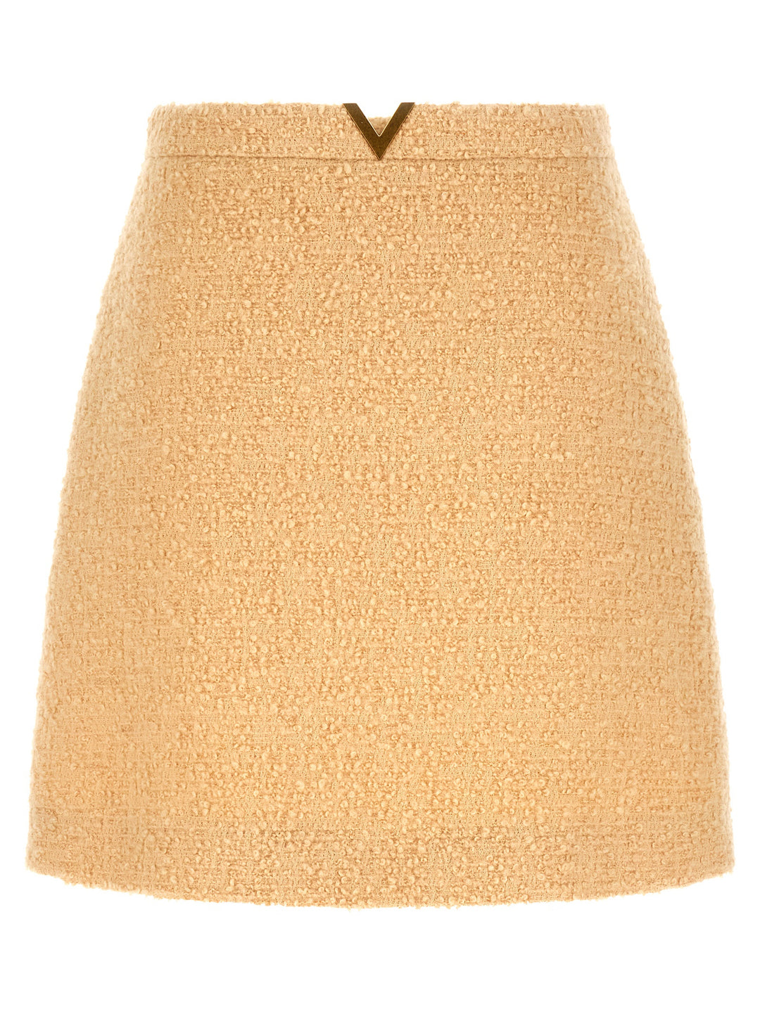 Valentino Garavani V Gold Skirts - Beige | 29cec1af8f4448ca6673410b09110088d24a864c