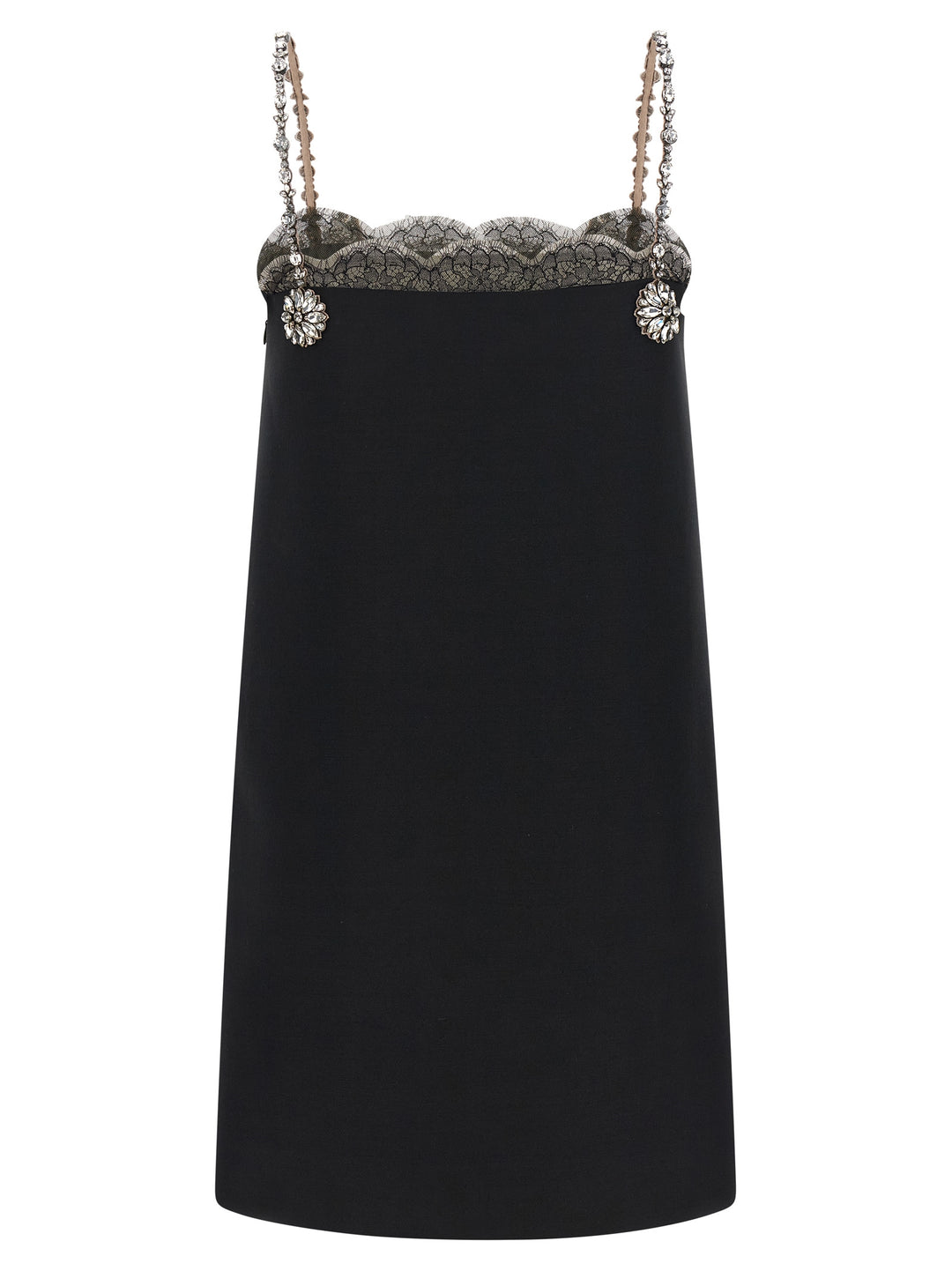Valentino Garavani Valentino Garavani Crystal Embroidery Dress Dresses - Black | 500ba9ce59115e9d0d2f38f5d36e55e903d8bab5