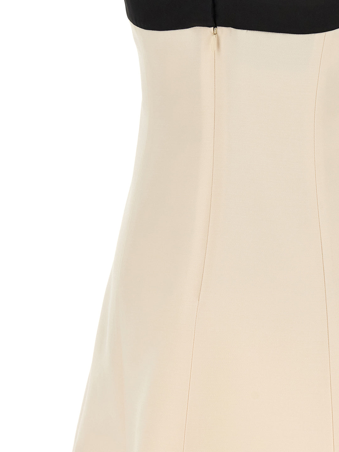 Valentino Garavani Valentino Garavani Crêpe Couture Dress Dresses - White/Black | 990b7b699c1f2472b23237c1e3b6a90cb2a10315