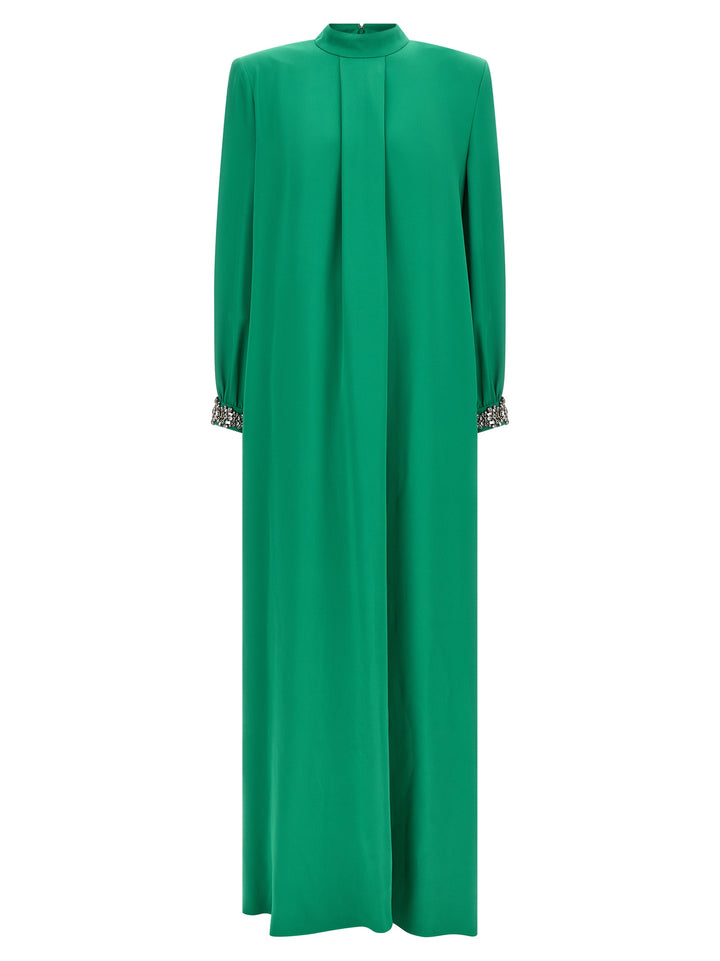 Valentino Garavani Valentino Garavani Cady Couture Dress Dresses - Green | 743b7fbc9778ff0a4b32c5ea034ef9c462fafee0