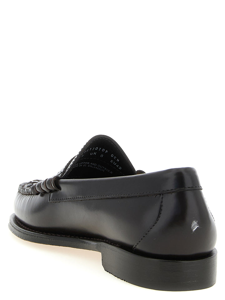 G.H. Bass Weejuns Larson Weave Loafers - Brown | 88f6d6cfa96efb85c5c3764be65bf403255f3923