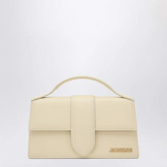 Le Grand Bambino Bag In Ivory Leather