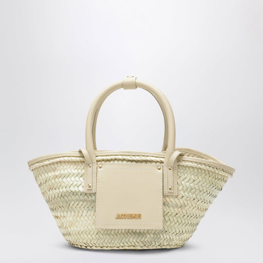 Mini Soli Basket Bag In Raffia