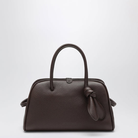 Small Turismo Bag In Dark Brown Leather