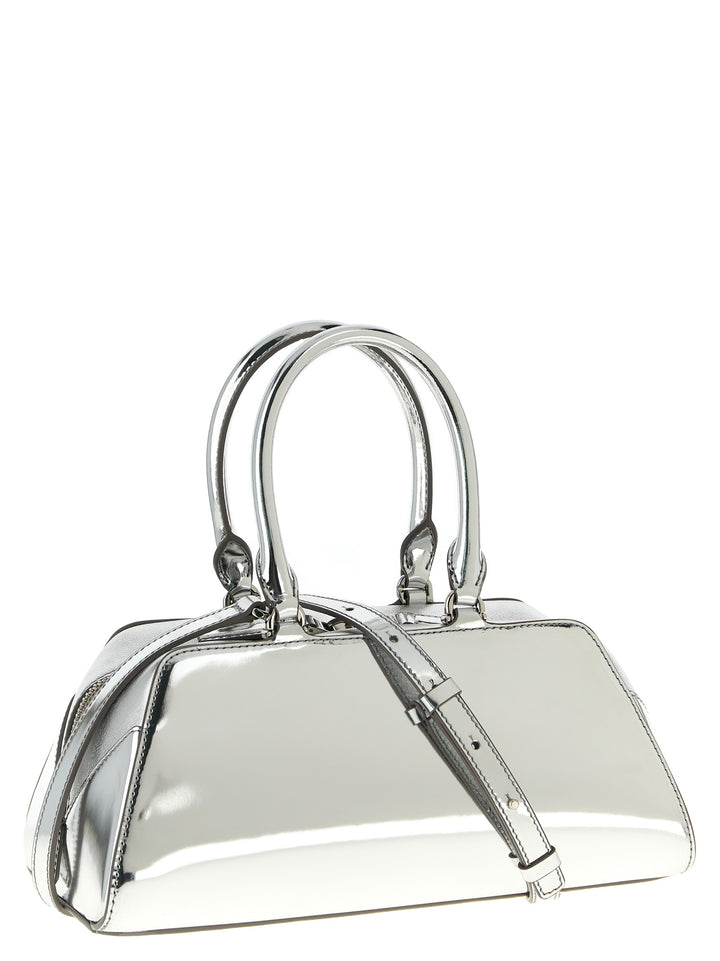 Givenchy Antigona East-West Hand Bags - Silver | daaafa947dc2b2fa5af66685b89aecbe5e5dce25