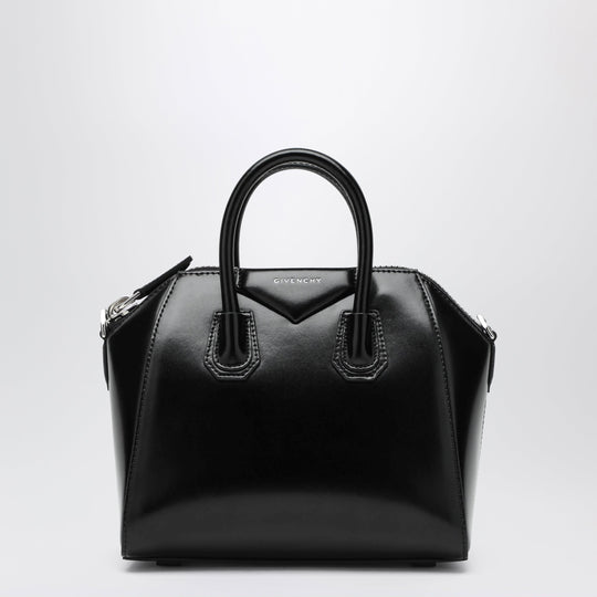 Black Antigona Mini Leather Bag