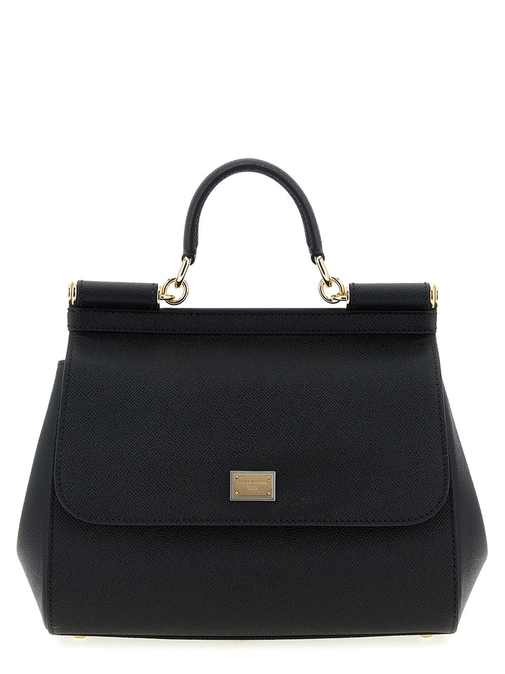 Dolce & Gabbana Sicily Hand Bags - Black | d9ab7cc9c7a2a420a91636afa46e0bb3294c0db3