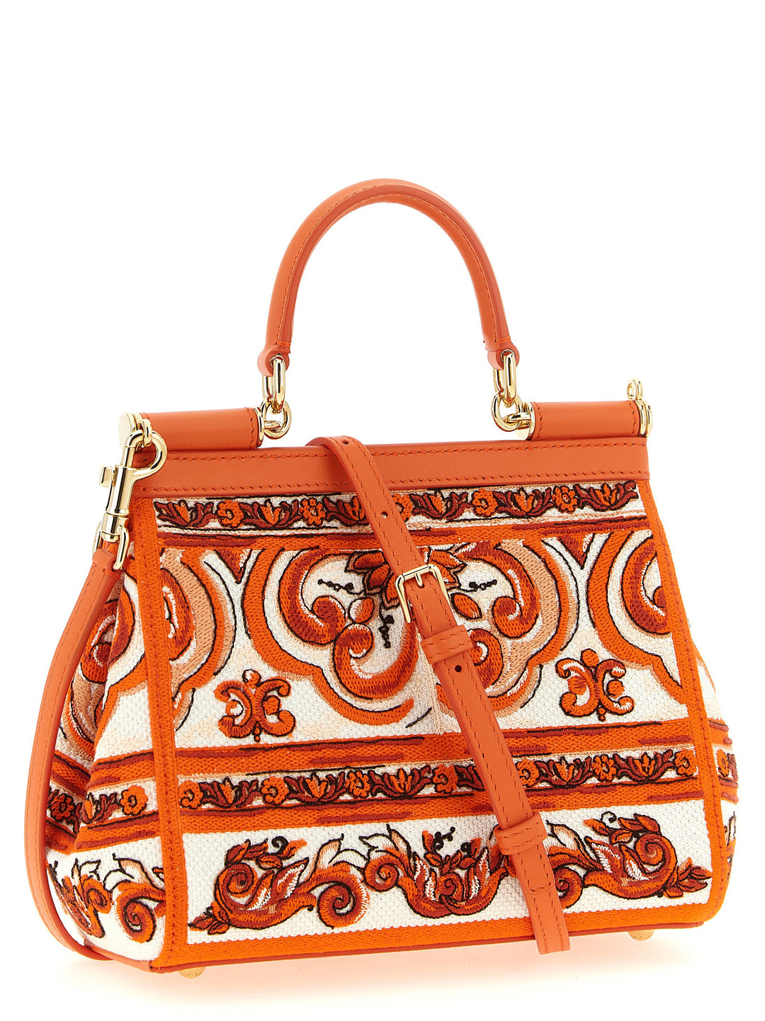 Dolce & Gabbana Sicily Hand Bags - Orange | debffa6c0a1b917e8da4cb2ae699b5ce037ae814