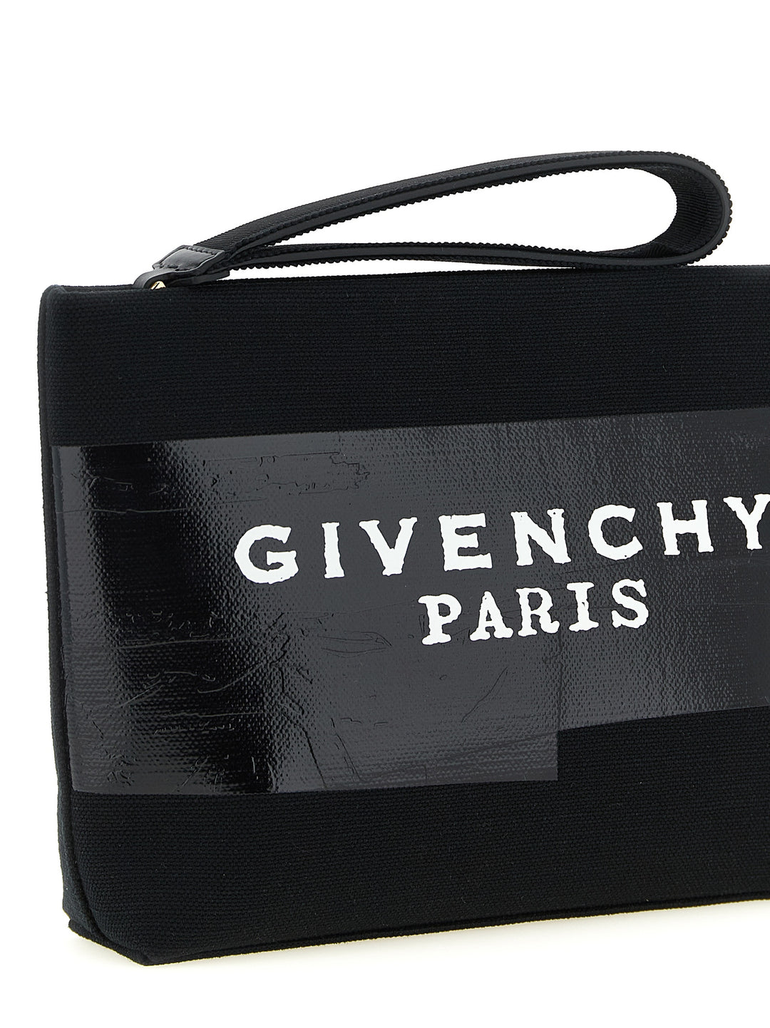 Givenchy Givenchy Tape Clutch - Black | 1fce30117ca70423a539fe28ec42d32cb61b83d5