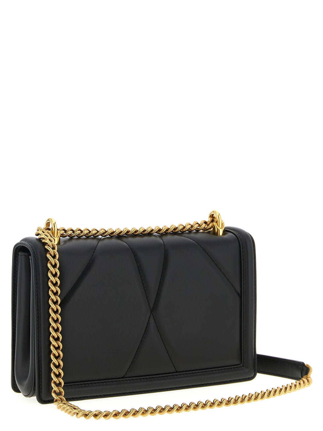 Dolce & Gabbana Devotion Bag Crossbody Bags - Black | 07c7b37603d69bcf8f9bbe2650c8e6c173f720da