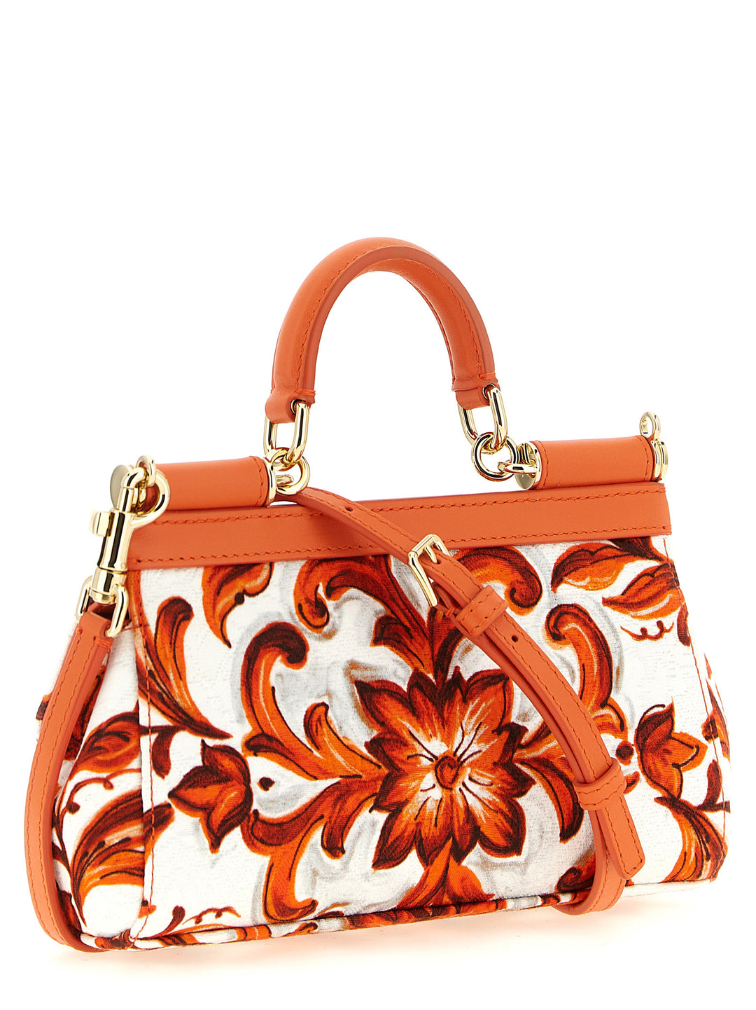 Dolce & Gabbana Sicily Hand Bags - Orange | cffcef7a4d7995904040b3aa71a526c4fe5b6414