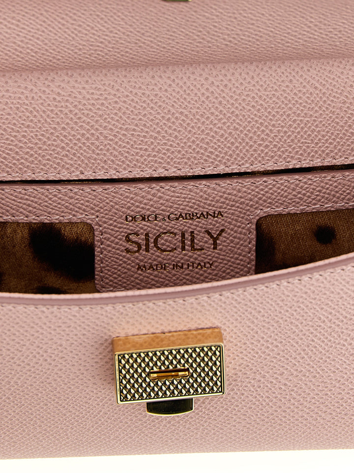 Dolce & Gabbana Sicily Hand Bags - Pink | 6580df8b1591cc2ead36c5cd87dc6f5f156ce8c1