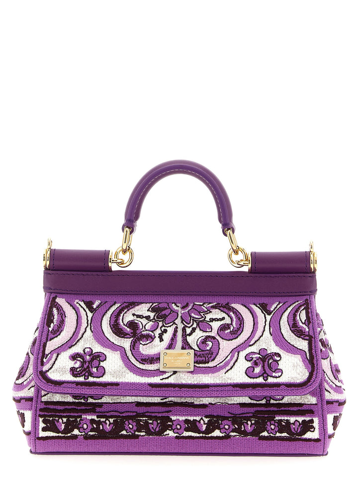 Dolce & Gabbana Sicily Hand Bags - Purple | 3c28b4a19369e7fed1839b35dbc47c447d9f31f1