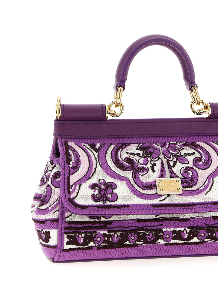 Dolce & Gabbana Sicily Hand Bags - Purple | 49bac636c2fa173af58c277c9fe4edc0b713e004