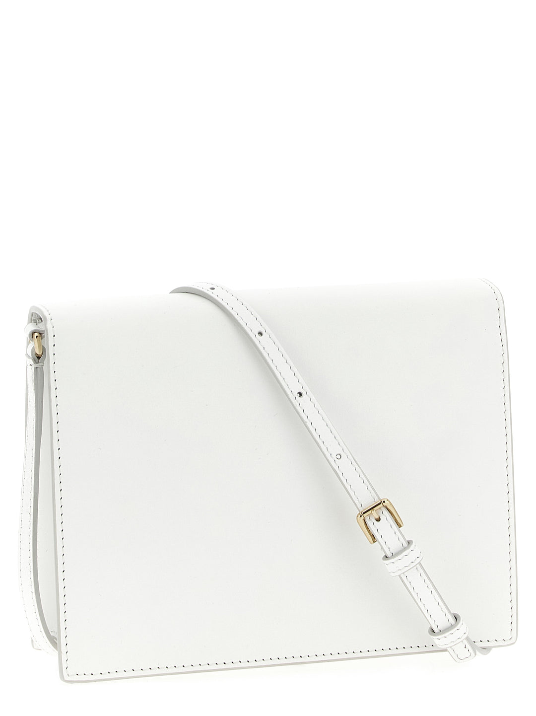 Dolce & Gabbana Logo Crossbody Bag Crossbody Bags - White | 89b4c22d33ad4ae51d536b68d09f9fdc77ece280