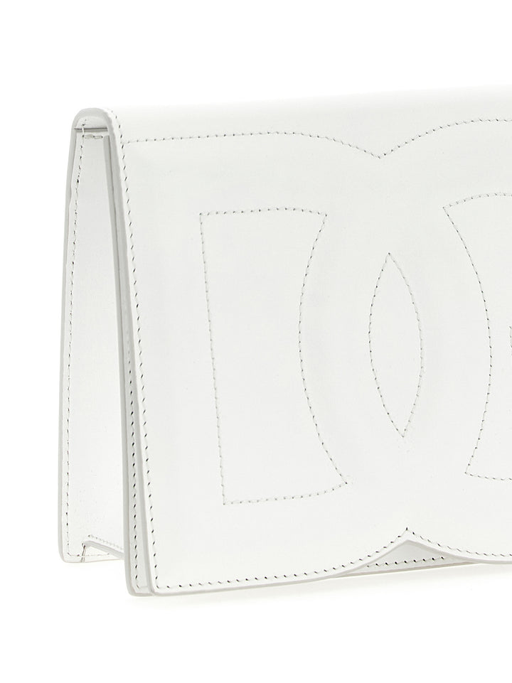 Dolce & Gabbana Logo Crossbody Bag Crossbody Bags - White | 1bc4a028dc27689915dbd27c6cb9c1ad5f41f852