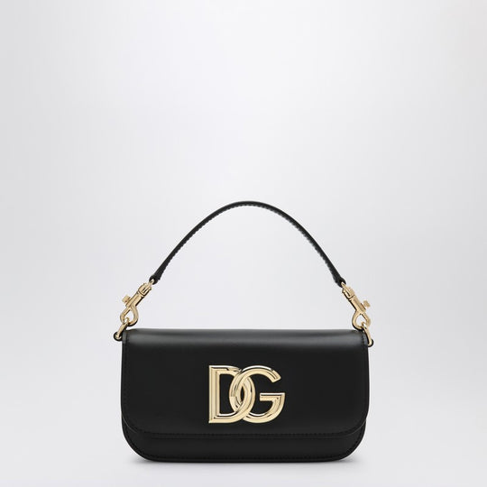3.5 Leather Shoulder Bag In Black