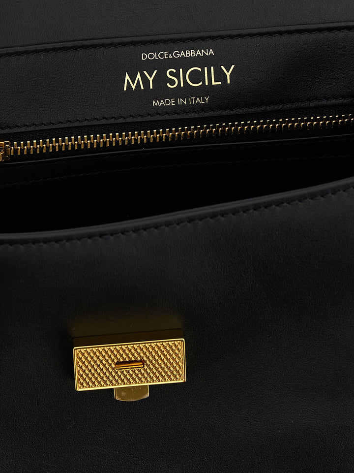 Dolce & Gabbana My Sicily Hand Bags - Black | 5c59fc607c88fc2898b52ca4279dbc7fbab14d47