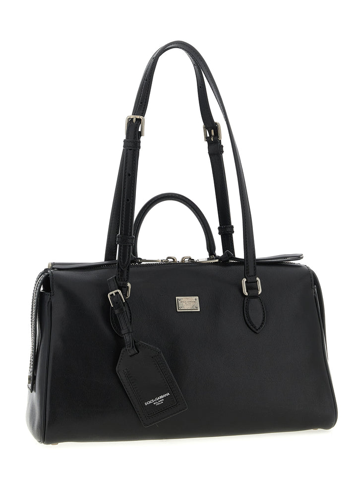 Dolce & Gabbana Vittoria Shoulder Bags - Black | 571d64f3baaac1a274f81eaf369e200c3453eeb8