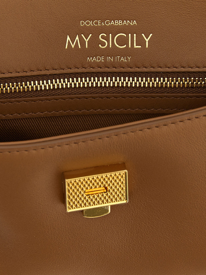 Dolce & Gabbana My Sicily Hand Bags - Brown | a5a2f702b8bf837cae95bbac08dc4784a090a569