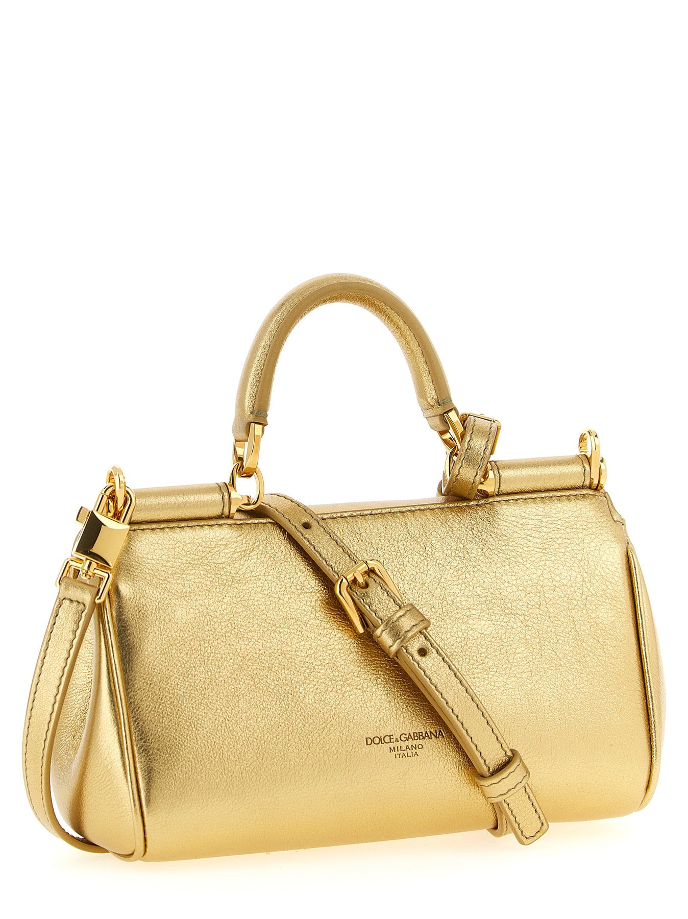 Dolce & Gabbana My Sicily Hand Bags - Gold | fb0bc430bae864a58a3d5e91fb909ebe499033f3