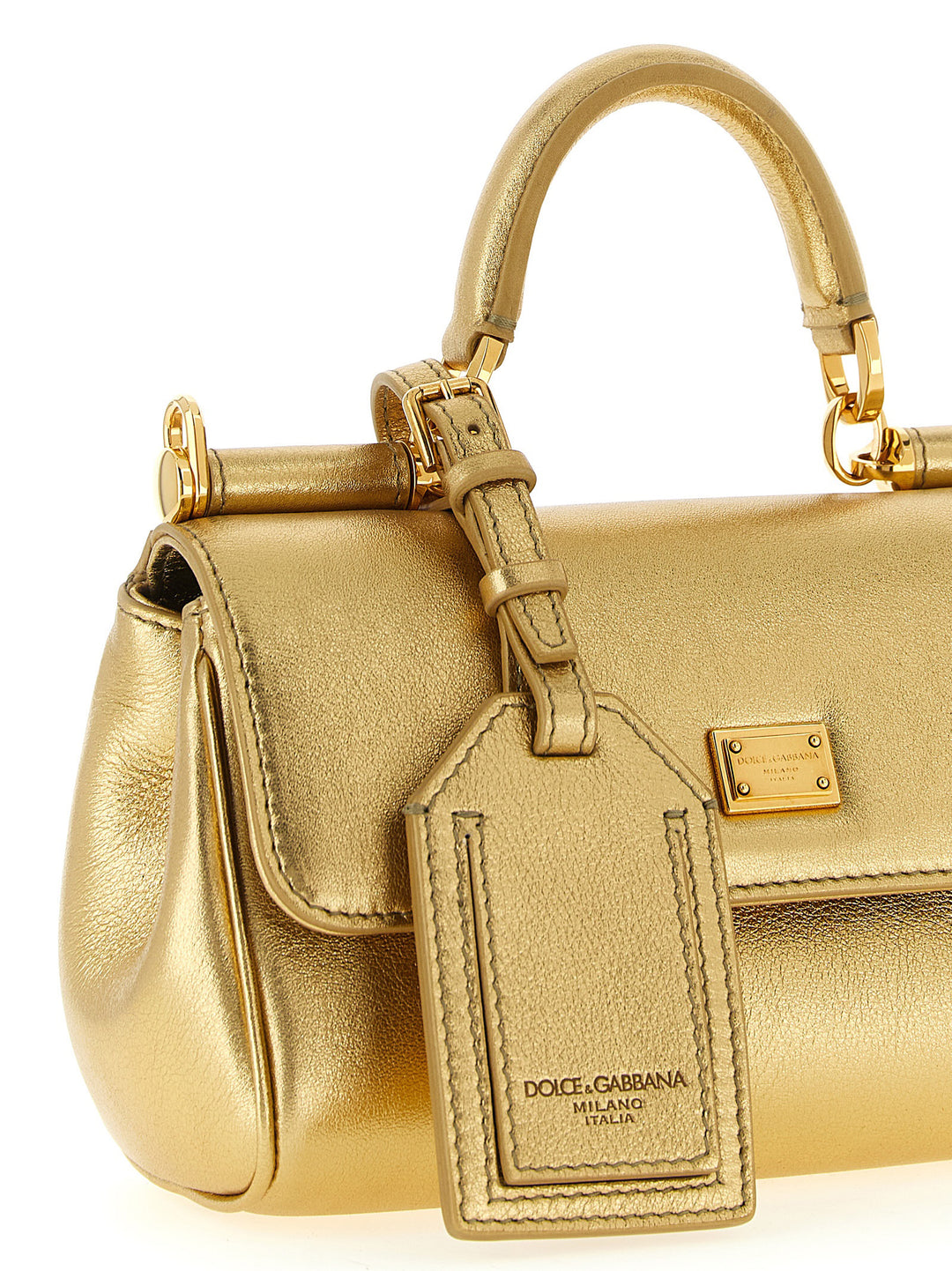 Dolce & Gabbana My Sicily Hand Bags - Gold | 8e53e35f2423e4833bf5ef95d72aa04acaa2b895