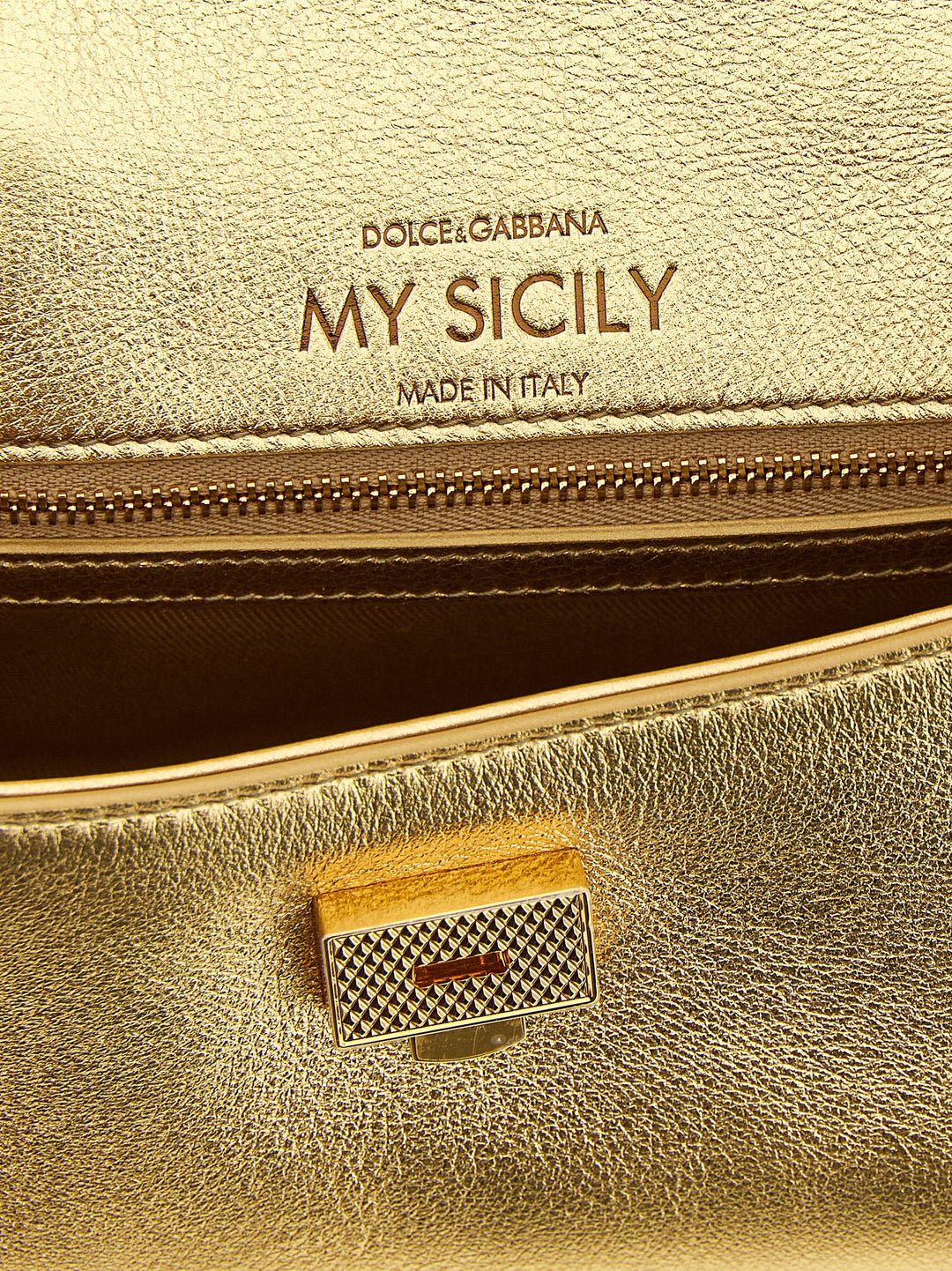 Dolce & Gabbana My Sicily Hand Bags - Gold | 76360693b8c5b63a78357f66ce384c43db8727e4