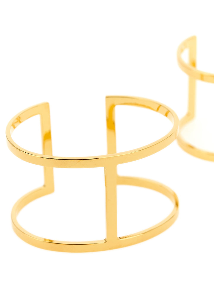 Elisabetta Franchi Logo Bracelet Set Jewelry - Gold | 36e0549bab7eb0f7fbcba510d5ad65a637ffa1b8
