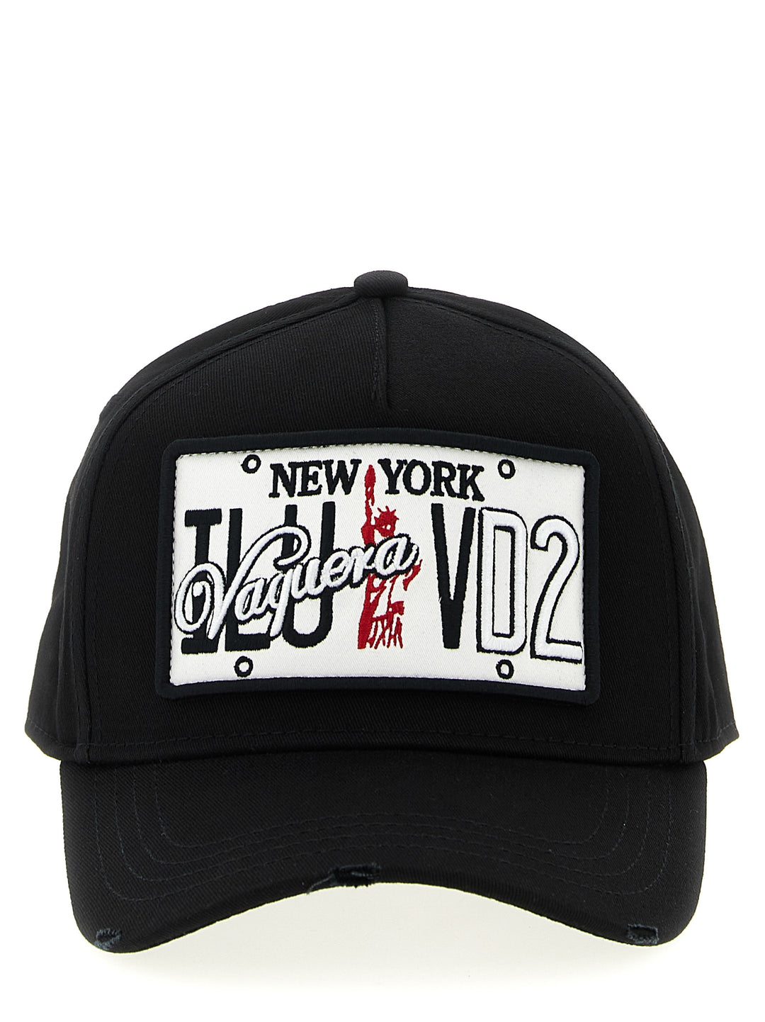 Dsquared2 Vaquera X Dsquared2 Capsule Cap Hats - Black | 4e66398761524a4cb4f6b7dd1143e756f461b098