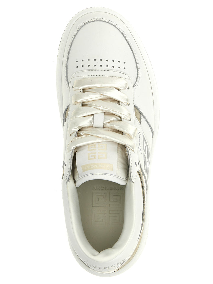 Givenchy Lace Up Sneakers - White | c755e2c82791ab6e29bfc0a8c779fc43ba989584