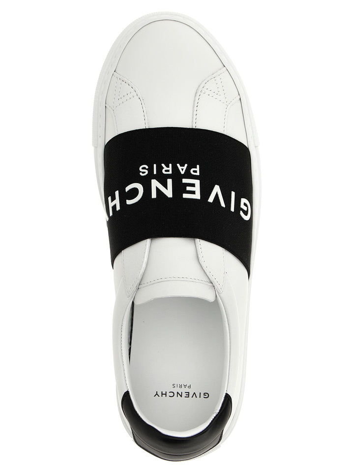 Givenchy Urban Street Sneakers - White/Black | 0274cadc88f54ff2607db9df9a5ffa9af6d53cce