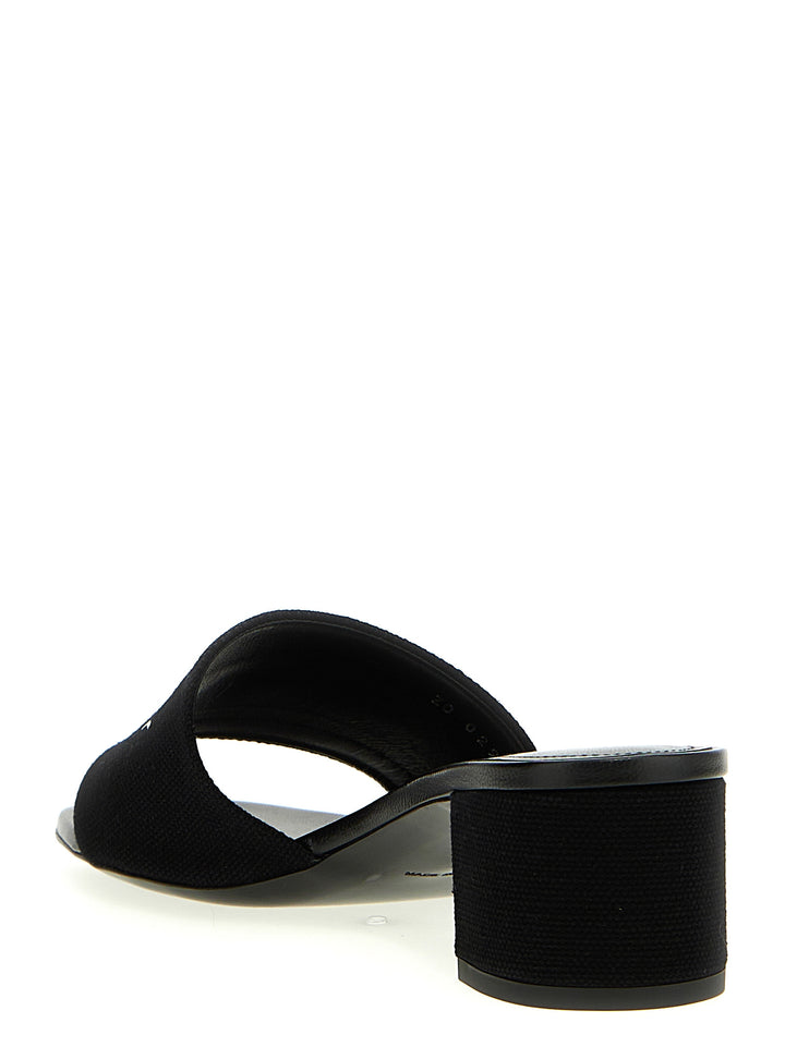 Givenchy 4g Sandals - Black | 956384646aea84580259c8cb1f72aae16880f69b