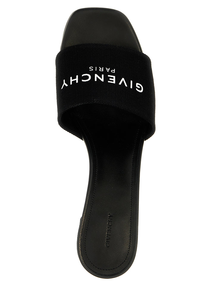 Givenchy 4g Sandals - Black | fb7704286b4a66fab0da6625e4f95395935da89d