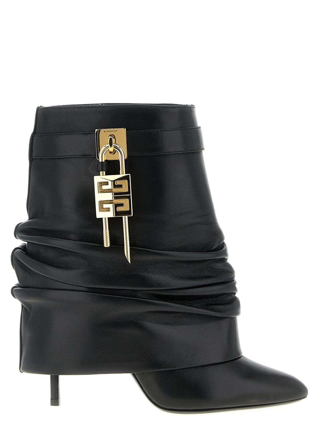 Givenchy Shark Lock Stiletto Boots and Ankle Boots - Black | 5b9cf3bdbcef8c0fe2c4be5fd078d77147feab8a