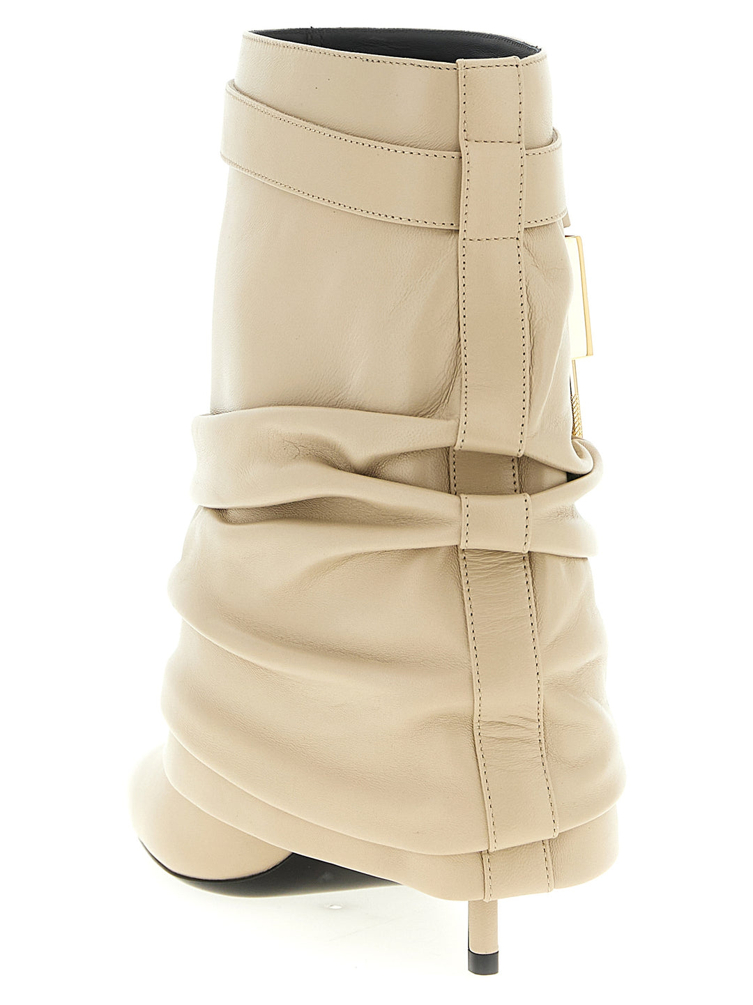 Givenchy Shark Lock Stiletto Boots and Ankle Boots - Beige | d14d545e1fea6d6db9d5911042c6b7257021d30b