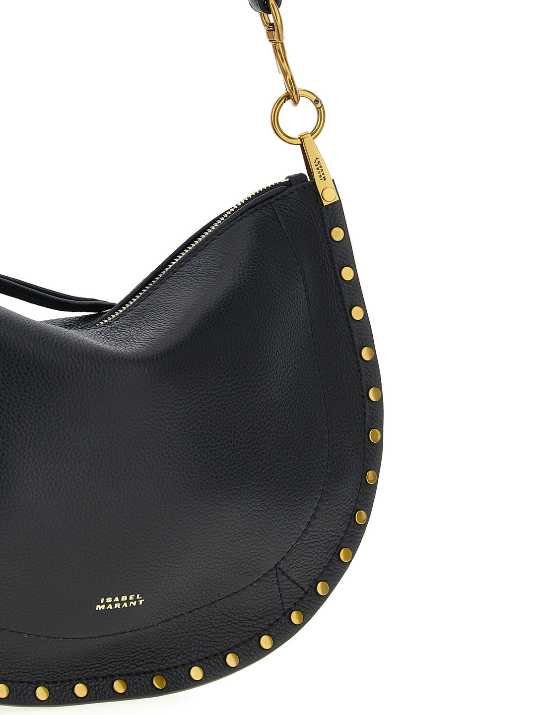 Isabel Marant Oskan Soft Zip Hand Bags - Black | 927cc9e09f9099533ee77dbc6b132f2416977590