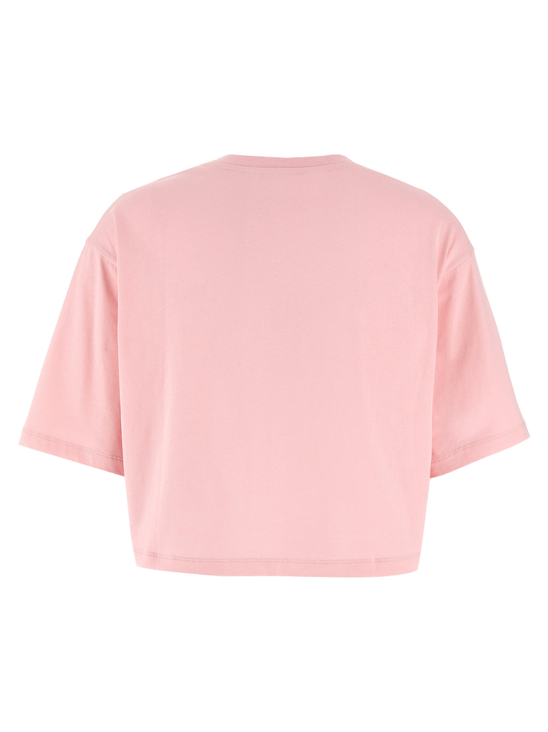 Balmain Logo Crop T-shirt - Pink | 648e3fddc6228701b92858454f4249dbb4172d71