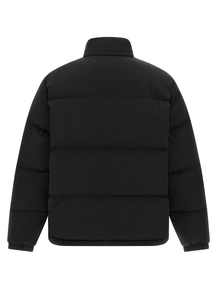 Lacoste Logo Down Jacket Puffer Jackets - Black | d84487fc81dcdd656490535a7977d1eec05a48b3