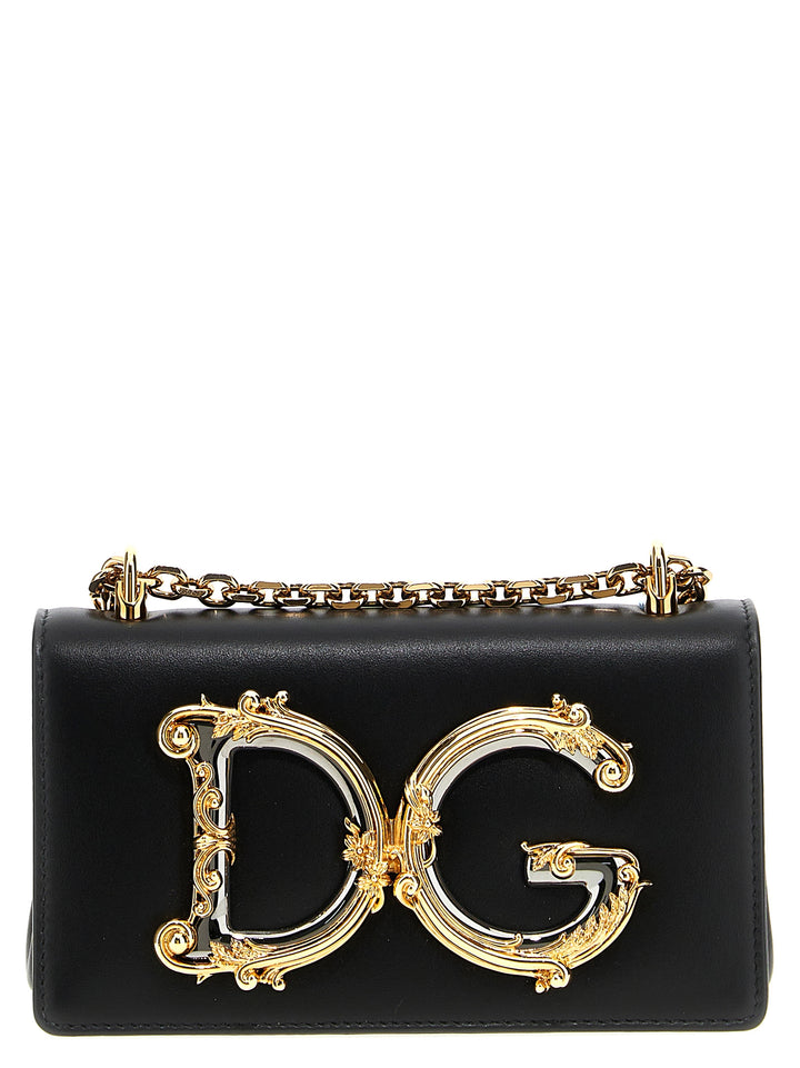 Dolce & Gabbana Dg Girl Crossbody Bags - Black | 9cdcaed6d7a027941fde9288c7763bd895b3b578
