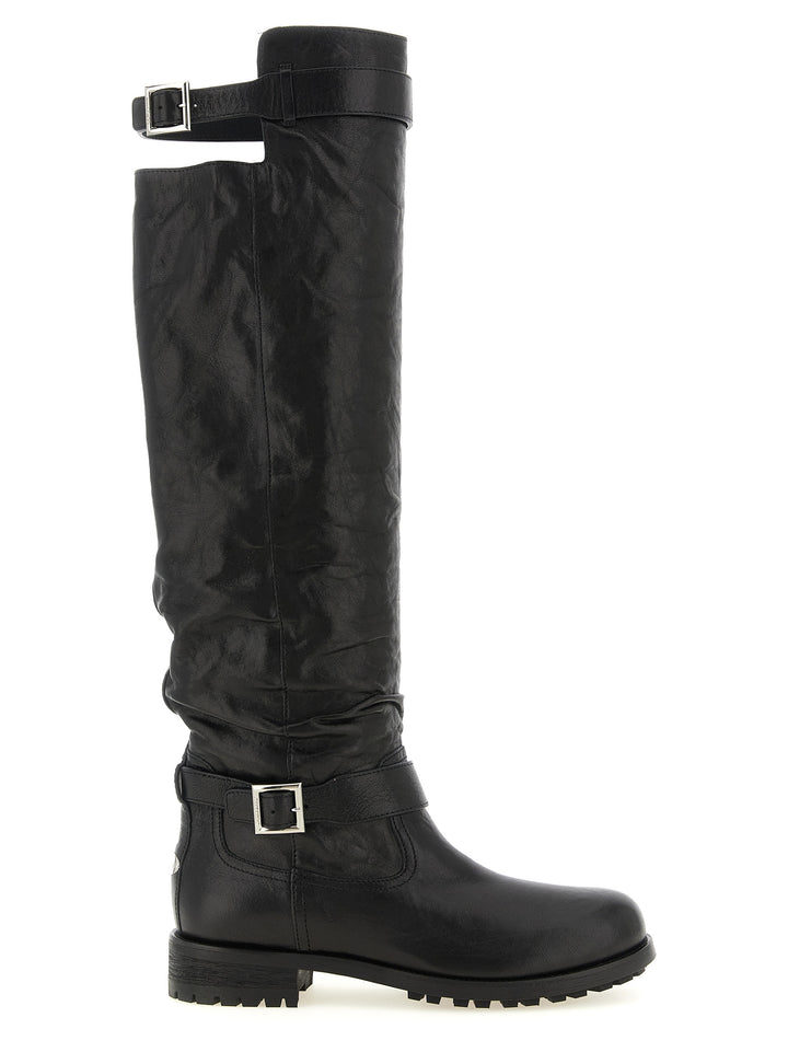 Jimmy Choo Biker Kb Boots and Ankle Boots - Black | d652bd07e7b6df0501c3a23c18454ecec512e591