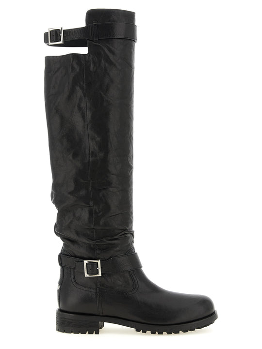 Biker Kb Boots And Ankle Boots Black