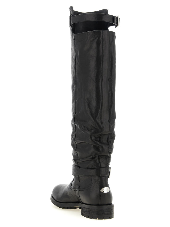 Jimmy Choo Biker Kb Boots and Ankle Boots - Black | 8b429c902292ec3af8e2fd8c2d5dd22b6839ef07