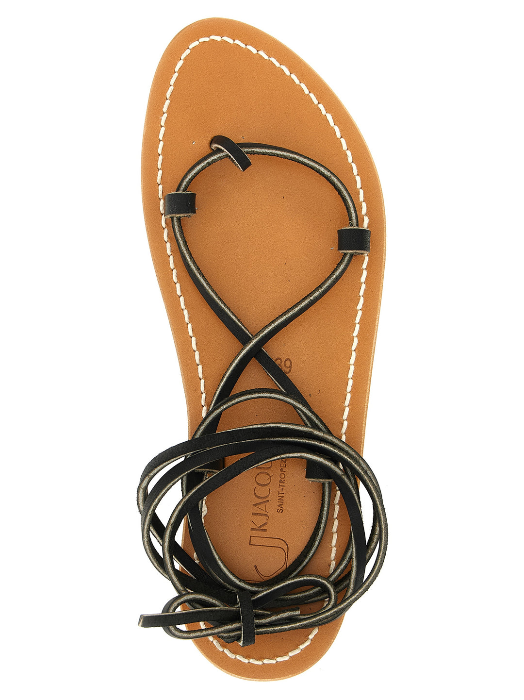 K.Jacques Saint Tropez Bikini Sandals - Black | 36399d26142d0f88e5ee0623b97c370980cd821c
