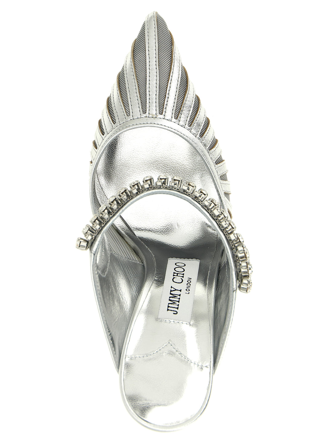 Jimmy Choo Bing Pumps - Silver | 41e3b1a9f11f22cd7adb243a230dea9e1f5c705c