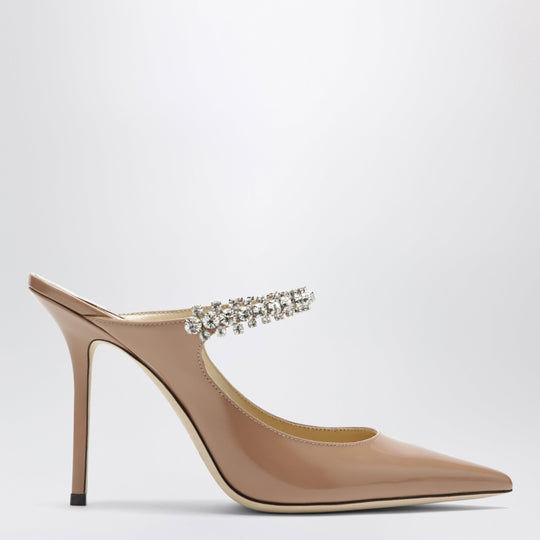 Bing 100 Ballet Pink Patent Leather Mules