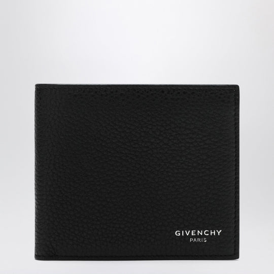 Black Leather Bi-Fold Wallet