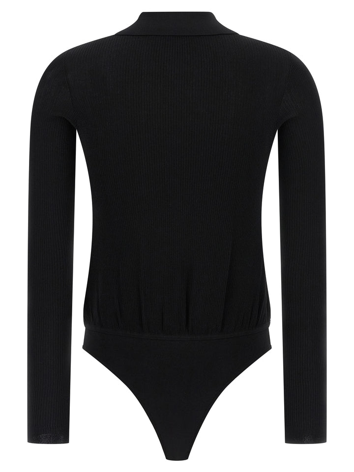 Elisabetta Franchi Chain Body Tops - Black | e6bf7c1526dd905d4f5937192635b5a58b712914