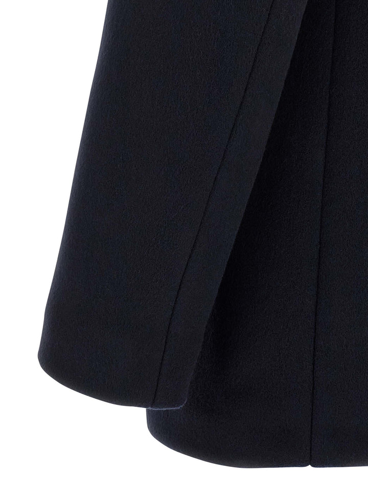 Givenchy Double-Breasted Caban Coats and Trench Coats - Blue | b331d05c8f518519aecf1c0915d43e2799418d3a