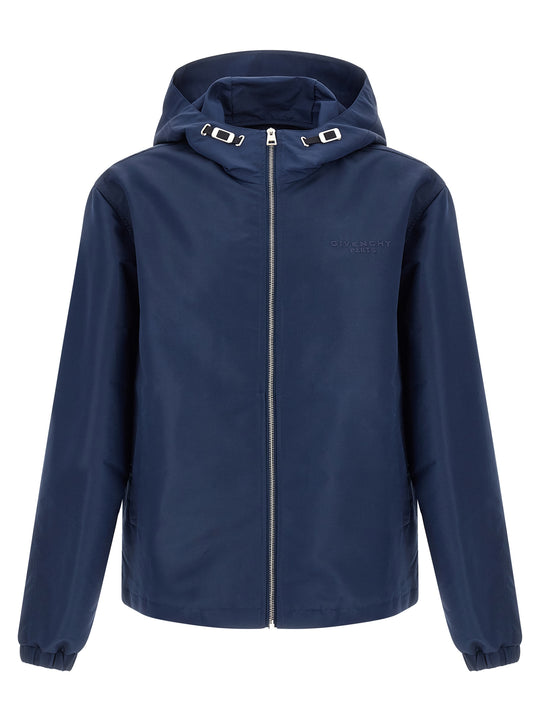 Givenchy Paris Puffer Jackets Blue