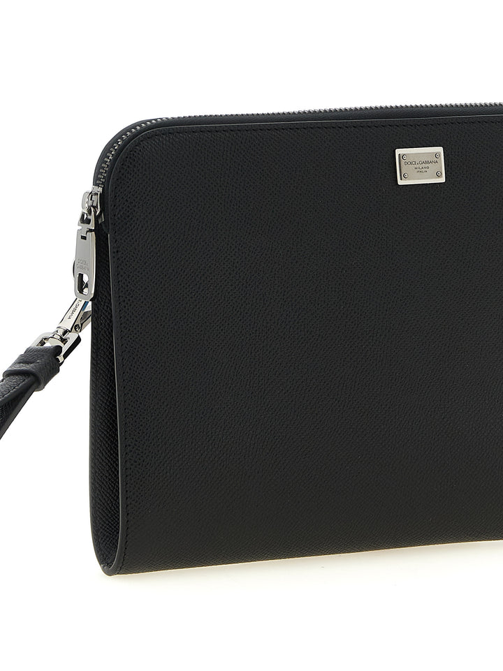Dolce & Gabbana Sicily Clutch - Black | 9a629235fd7a5dce1284c0f9a3faa0be3797ecda